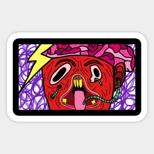 Crazy Sticker